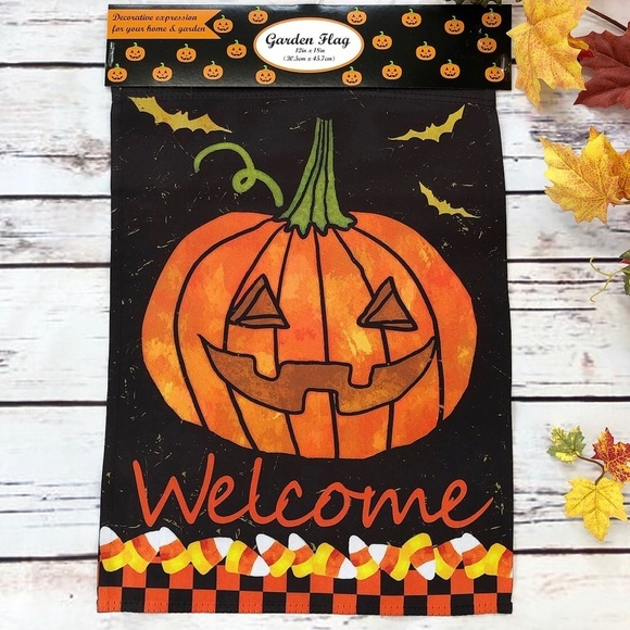 Other - GARDEN Flag Halloween Welcome